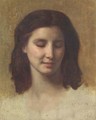 Etude de tete d'Augustine - William-Adolphe Bouguereau