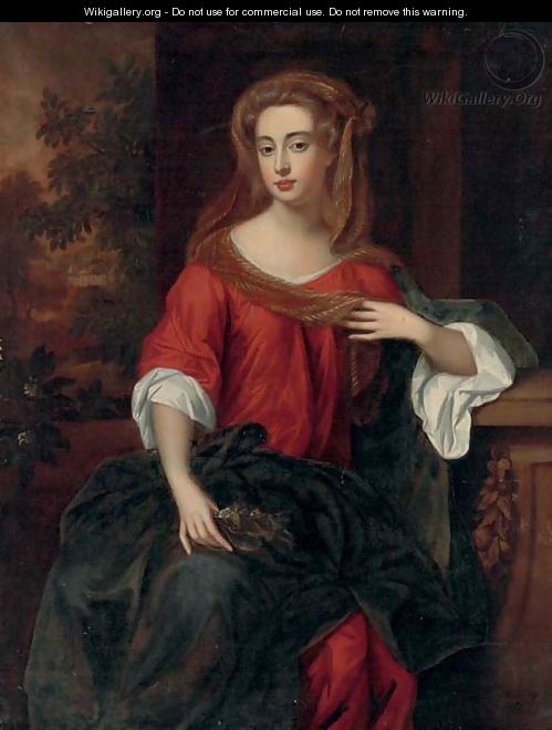 Portrait of a lady - William Wissing or Wissmig