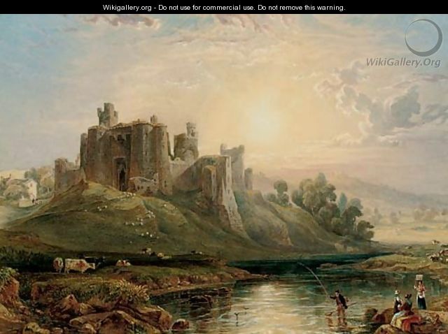 Kidwelly Castle, Carmarthenshire - William Andrews Nesfield