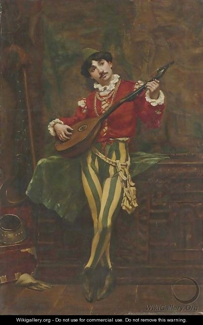 The Mandolin Player - William Anderson Coffin