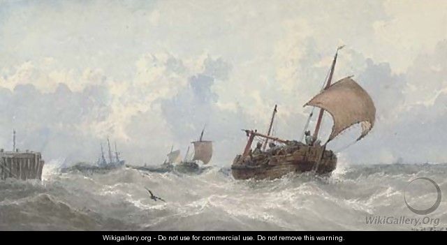 Off to the fishing grounds - William Adolphus Knell