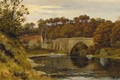 The old Brig o'Dom, Aberdeen - William Baptiste Baird