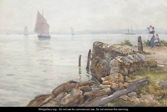 The return of the herring boats - William Ayerst Ingram