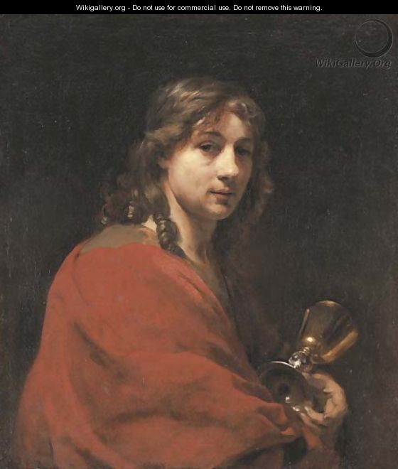 Portrait of the artist as Saint John the Evangelist - Willem Drost