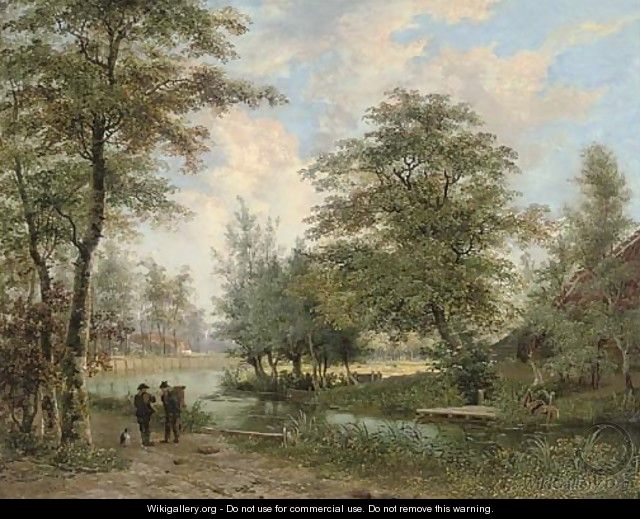 A conversation at the bend in the river - Willem De Klerk