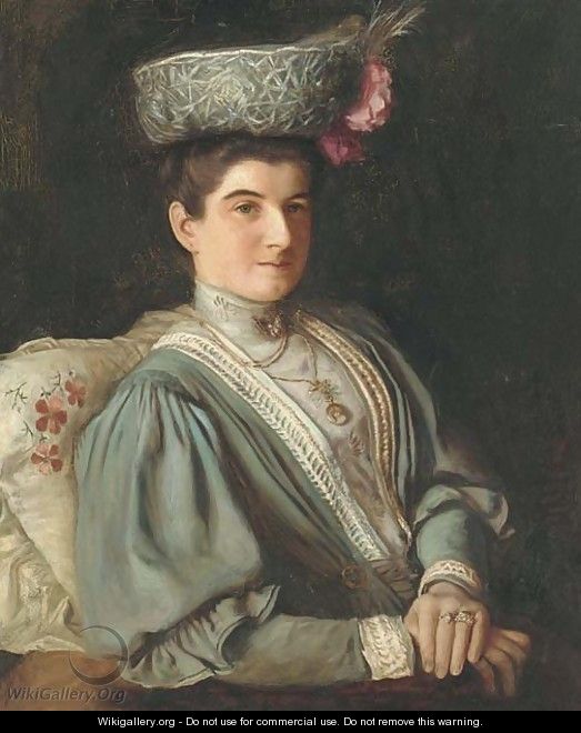 Portrait of a lady - Walter J. Sherwood