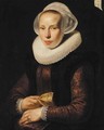 Portrait of a lady, aged 30 - Werner Jacobsz. van den Valckert