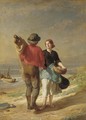 A romantic encounter on the coast - Vital De Gronckel