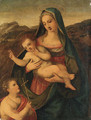 The Madonna and Child with the infant Saint John the Baptist - Tuscan School