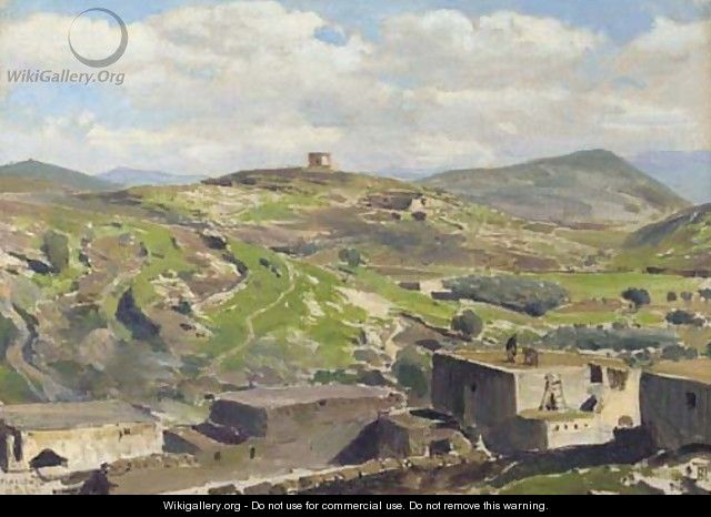 View of Nazareth - Vasily Polenov