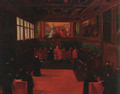 The Council chamber of the Doge's palace - Venetian School