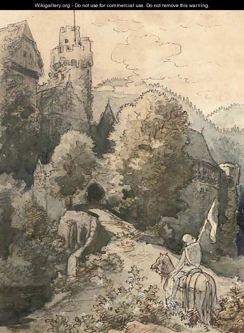 Returning to the castle - Victor Paul Mohn