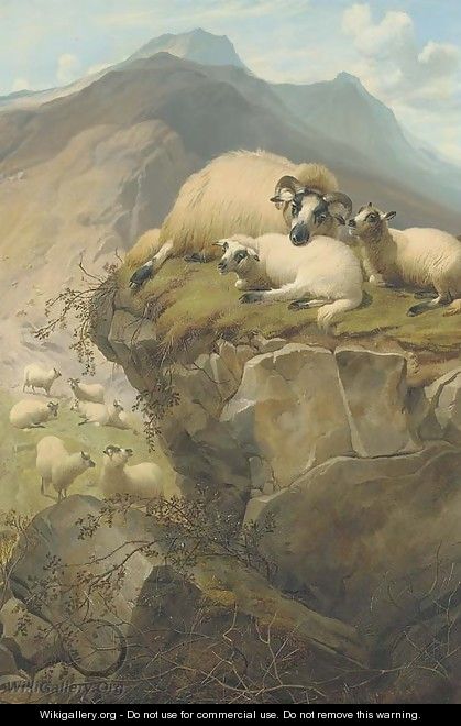 From a sketch in Skye - Thomas Sidney Cooper