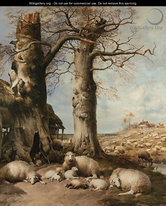 The Flock Masters Hope The Spring Time of the Year - Thomas Sidney Cooper