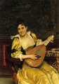 Playing the lute - Tito Conti