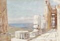 Overlooking the bay from the Parthenon, Athens - Tristram Ellis