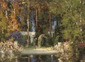 The garden pool - Thomas E. Mostyn