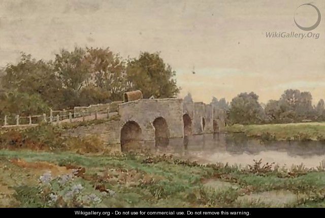 Crossing the stone bridge - Thomas Nicholson Tyndale