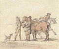 The horse dealer - Thomas Rowlandson
