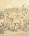 Prize fighters - Thomas Rowlandson