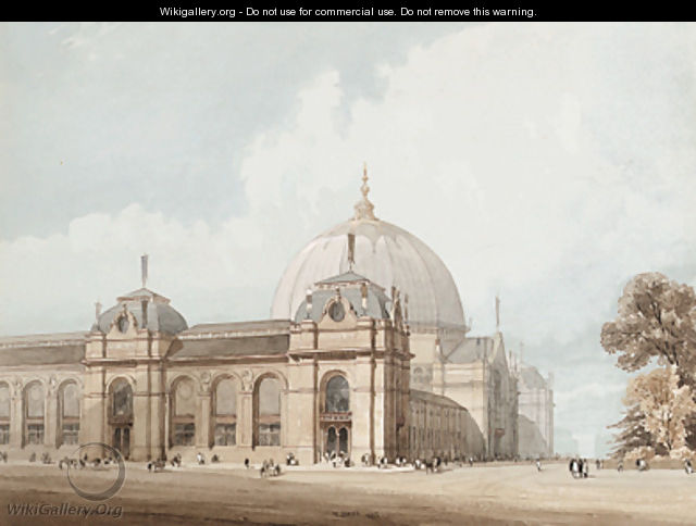 The International Exhibition Building, South Kensington, 1862 - Thomas Shotter Boys