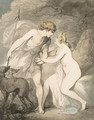 Venus and Adonis - Thomas Rowlandson