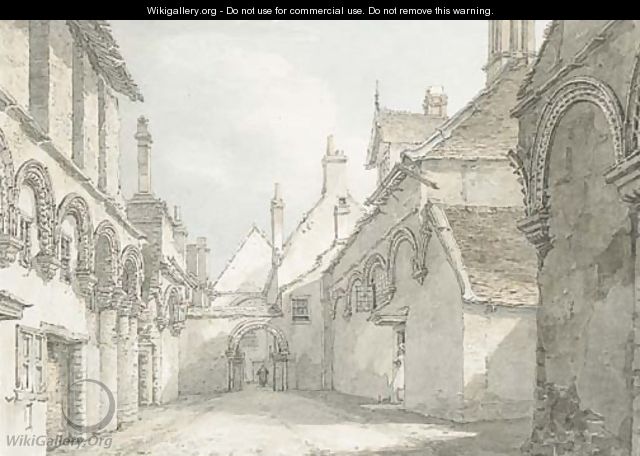 The infirmary chapel, Ely, looking East - Thomas Hearne