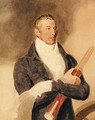 Portrait of the Duke of Wellington, half-length holding a telescope - Thomas Heaphy
