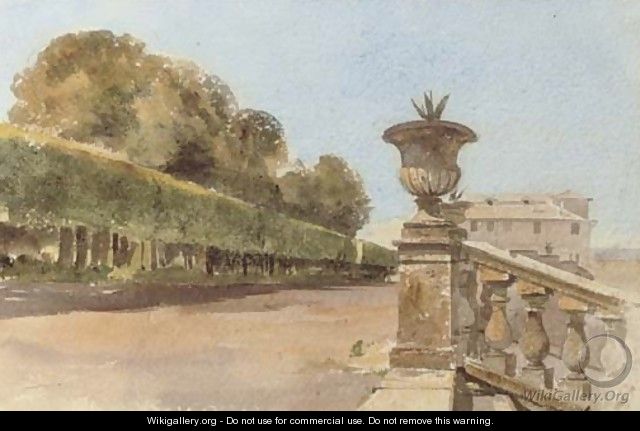 The Villa Conti, Frascati - Thomas Hartley Cromek