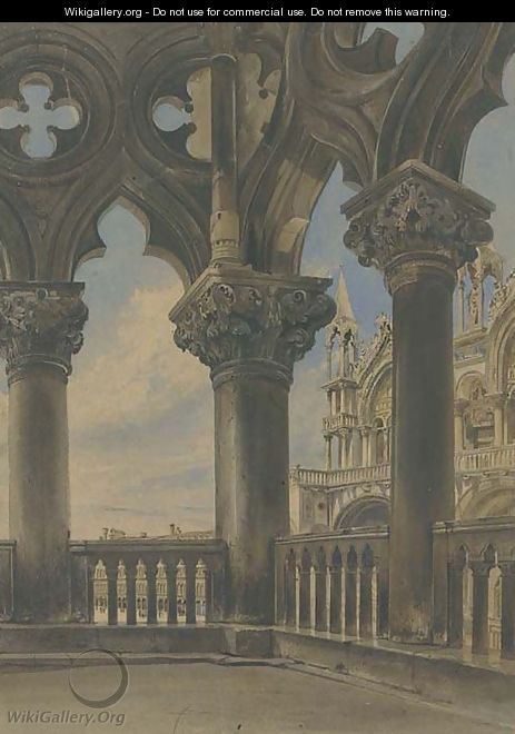 The Basilica San Marco from the Campanile - Thomas Hartley Cromek