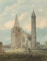 Brechin Cathedral, Strathmore, Scotland - Thomas Girtin