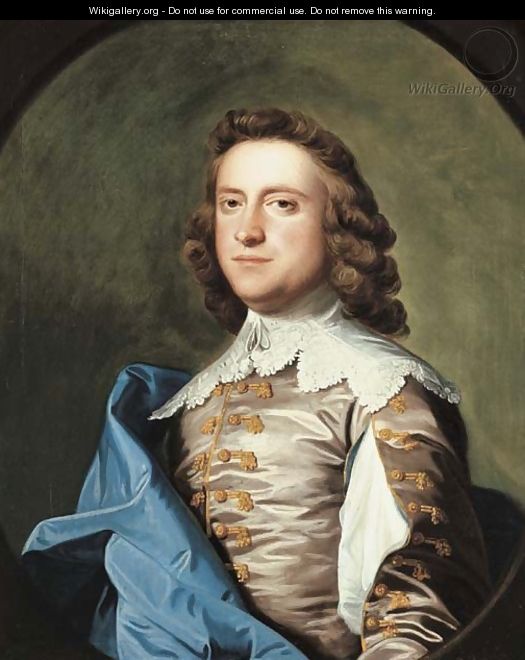 Portrait of John Armytage Esq. - Thomas Hudson