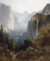 Bridal Veil Falls, Yosemite - Thomas Hill