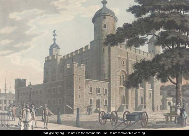 A collection of views from A Picturesque tour through London - Thomas The Younger Malton