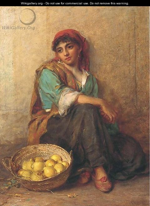 The lemon seller - Thomas Kent Pelham