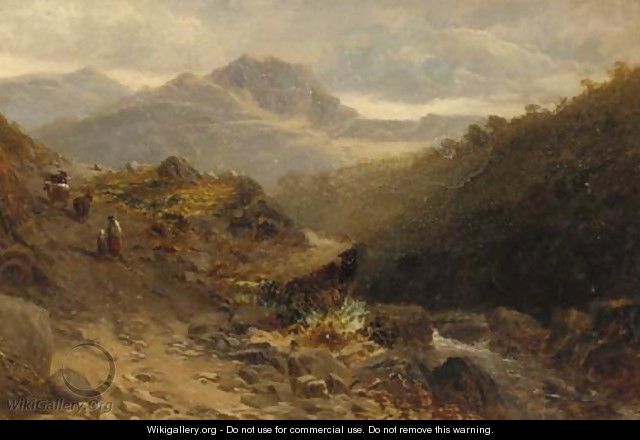 Mountain path, North Wales - Thomas Morris Ash