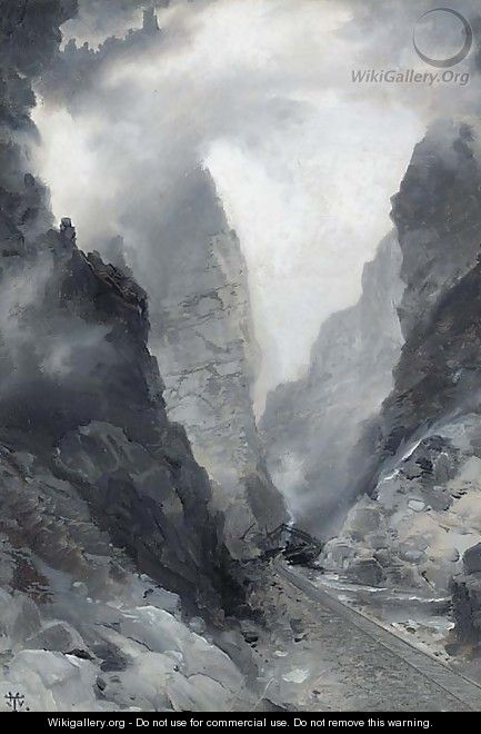 Royal Gorge-Colorado - Thomas Moran