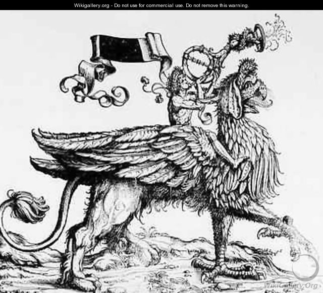 A Mounted Griffin, from Maximilian