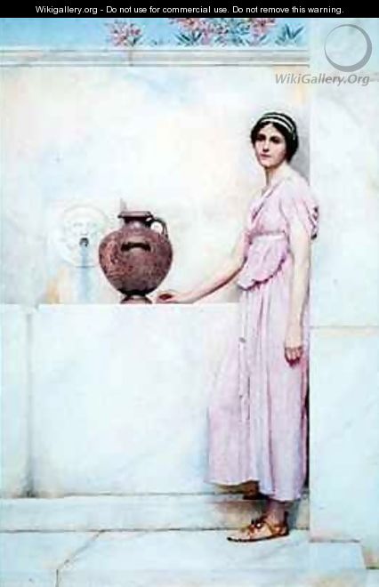 At the Fountain - George Lawrence Bulleid