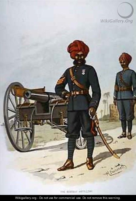 The Bombay Artillery - H. Bunnett