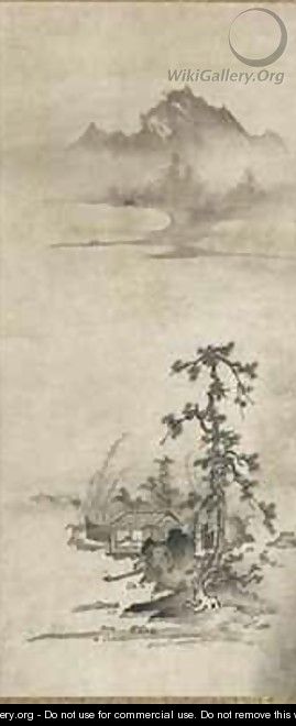 Landscape, Muromachi Period - Bunsei