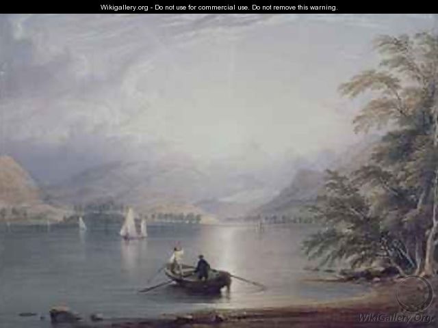 Scene in the English Lake District - C. F. Buckley