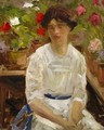 Lady in White - Francis Campbell Boileau Cadell