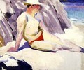 Sunbather on the Beach Iona - Francis Campbell Boileau Cadell