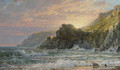 Sunset on a Rocky Coast - William Trost Richards