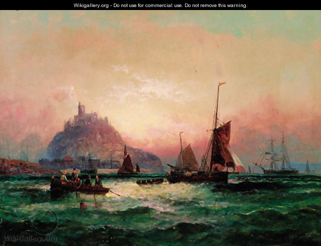 Mounts Bay, Cornwall - William A. Thornley or Thornbery