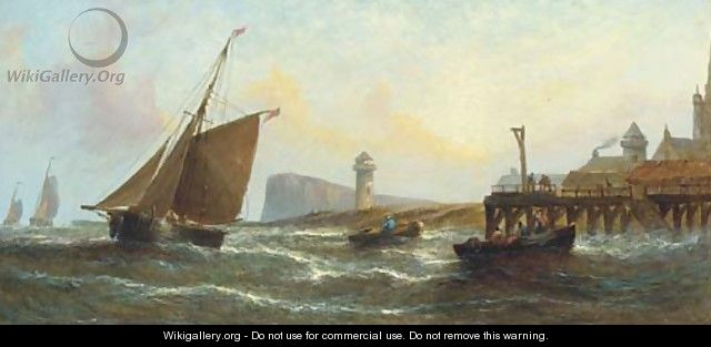 Morning off Harwich - William Calcott Knell