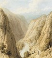 The head of Dovedale, Derbyshire - William Westall