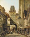 The clock tower, Rouen - William Raymond Dommersen