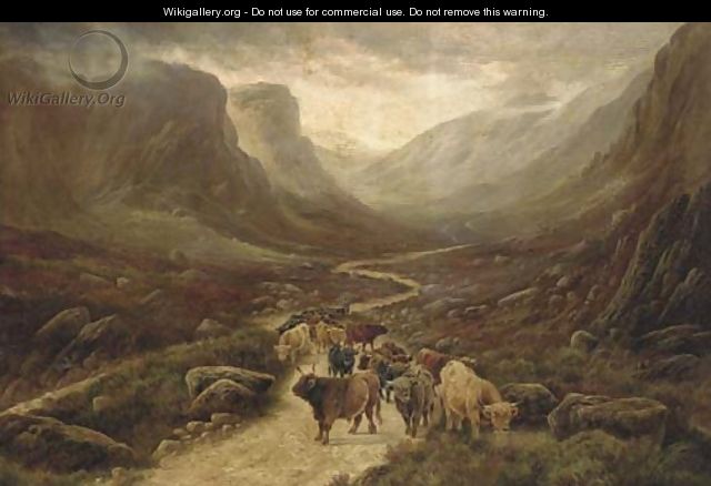 The pass at Glencoe - William Perring Hollyer